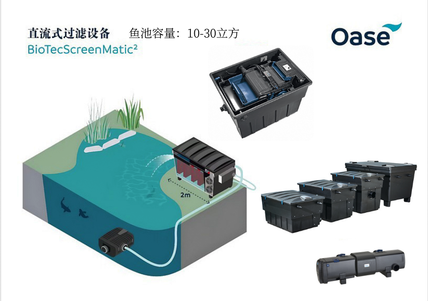 高科技鱼池智能化过滤设备